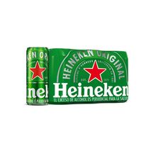 Cerveza HEINEKEN en lata x6und (1614  ml)