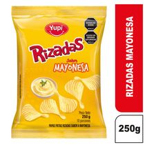 Papas RIZADAS sabor a mayonesa (250  gr)