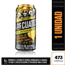 Coctel LOS CUATES con tequila sabores surtidos x6und (1614  ml)