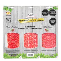 Salami LA FACTORIA GOURMET mix surtido (120  gr)