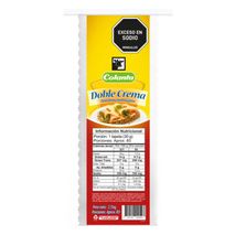 Queso doble crema COLANTA porcionado en tienda