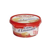 Crema de queso PRESIDENT emmental (125  gr)