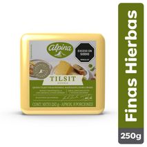 Queso tilsit ALPINA finas hierbas (250  gr)