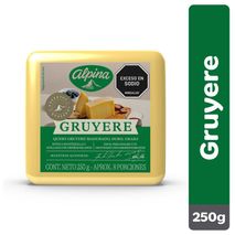 Queso ALPINA gruyere cuña (250  gr)