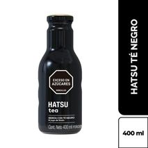 Té HATSU negro botella vidrio (400  ml)
