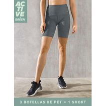 Short Ciclista Tiro Alto En Material Reciclado Pet 195556