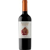 Vino tinto MONTGRAS reserva carmenere Otra Cepa (750  ml)