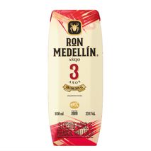 Ron MEDELLIN añejo 3 años caja (1000  ml)