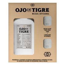 OJO DE TIGRE OJO DE TIGRE +2 COPAS PACK  (750  ml)