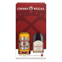 Whisky CHIVAS REGAL 12 años + lambrusco  (700  ml)