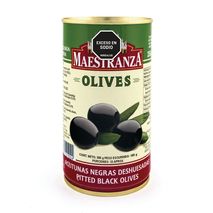 Aceitunas MAESTRANZA MARCA EXCLUSIVA negras deshuesadas (150  gr)