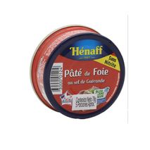 Paté HENAFF de hígado con sal de Guérande (78  gr)