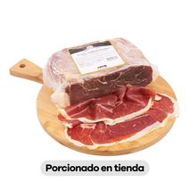 Jamón MONTS porcionado en tienda
