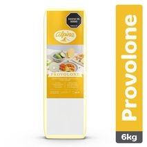 Queso ALPINA provolone porcionado en tienda