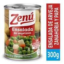 Ensalada de vegetales ZENU arveja zanahoria y papa (190  gr)