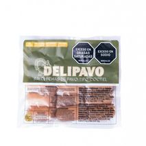 Salchicha de pavo DELIPAVO tipo coctel (250  gr)