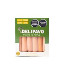 Salchicha de pavo DELIPAVO sin gluten (250  gr)