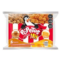 Crispetas  POPETAS caramelo queso x6und (237.6  gr)