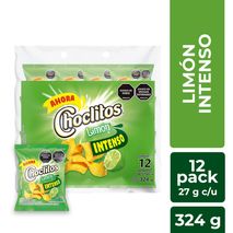 Pasabocas CHOCLITOS de limón (324  gr)