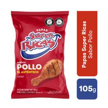 Papas SUPER RICAS sabor pollo (105  gr)