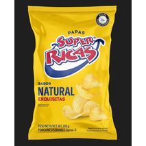 Papas SUPER RICAS naturales (205  gr)