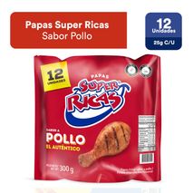 Papas SUPER RICAS pollo popular (300  gr)