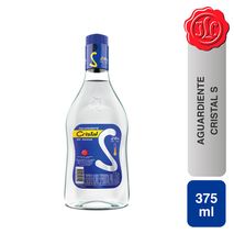 Aguardiente CRISTAL Botella (375  ml)