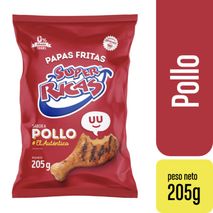 Papas SUPER RICAS fritas sabor pollo (205  gr)