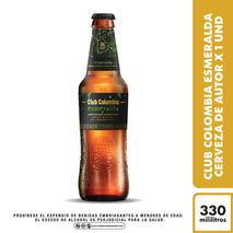 Cerveza CLUB COLOMBIA esmeralda (330  ml)