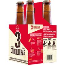 Cerveza 3CORDILLERAS mulata x 4 uds (4800  ml)