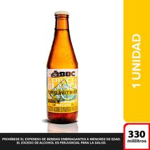 Cerveza artesanal BOGOTA BEER COMPANY botella Bacatá blanca (330  ml)