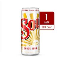 Cerveza SOL lata (269  ml)