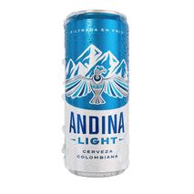 Lata CERVEZA ANDINA LIGHT nacional (310  ml)