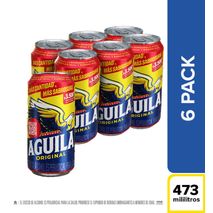 Cerveza AGUILA six pack (2838  ml)