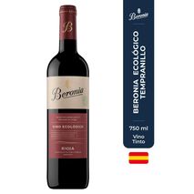 Vino tinto BERONIA ecológico tempranillo Tempranil (750  ml)