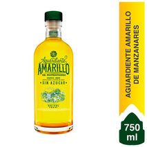 Aguardiente  amarillo manzanares sin azúcar (750  ml)
