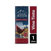 Vino tinto GRAN ANDES DEL SUR cabernet sauvignon Cabernet Sauvignon (1000  ml)