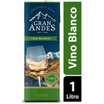 Vino blanco GRAN ANDES DEL SUR chileno Moscatel (1000  ml)