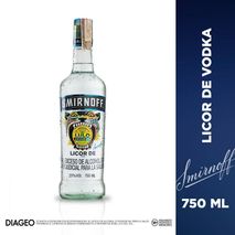 Licor de vodka SMIRNOFF lulo saborizado sin azúcar (750  ml)