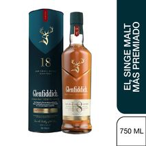 Whisky GLENFIDDICH Single Malt Scotch 18 años (750  ml)