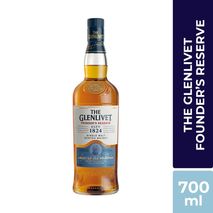 Whisky GLENLIVET founders reserve single malt   (700  ml)
