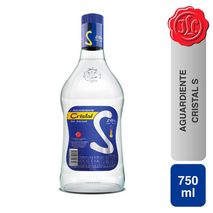 Aguardiente CRISTAL Botella (750  ml)