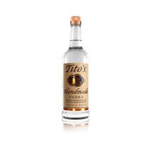 Vodka TITOS botella handmade (750  ml)