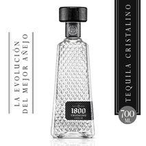 Tequila Blanco 1800 cristalino añejo  (700  ml)