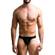 Suspensorio Clasico para Hombre Negro Rayas ONE ZERO