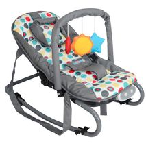Silla Mecedora Vibracion Mattina Gris Mbr 12G18