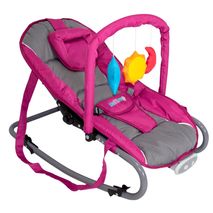 Silla Mecedora Vibracion Mattina Fucsia L Mbr 12P18