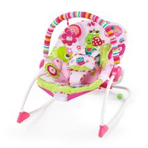 Silla Vibradora Rasbel Bright Starts Rosa