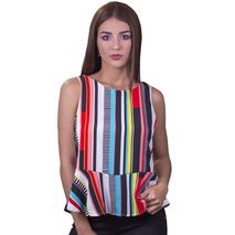 Blusa Bocared Tirza manga Sisa Silueta Semi Ajustada