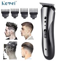 Kemei Barber Hair Clipper Professional Hair Trimmer For Men